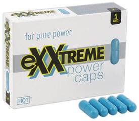 Пищевая добавка улучшающая потенцию препарат Exxtreme Power Caps, 5 шт. цена и информация | Витамины, пищевые добавки, препараты для хорошего самочувствия | 220.lv