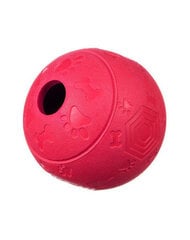 Barry King bumbiņa ar vietu uzkodām, M, sarkana cena un informācija | Suņu rotaļlietas | 220.lv