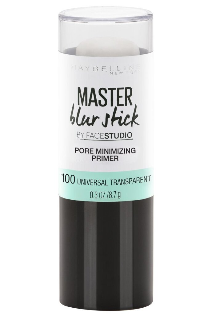 Grima bāze Maybelline Master Blur Primer Stick 9 g, 100 Universal Transparent cena un informācija | Grima bāzes, tonālie krēmi, pūderi | 220.lv