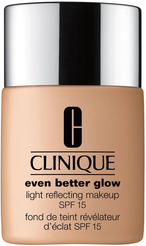 Grima pamats Clinique Even Better Glow Light Reflecting Makeup SPF15 30 ml, CN 70 Vanilla cena un informācija | Grima bāzes, tonālie krēmi, pūderi | 220.lv