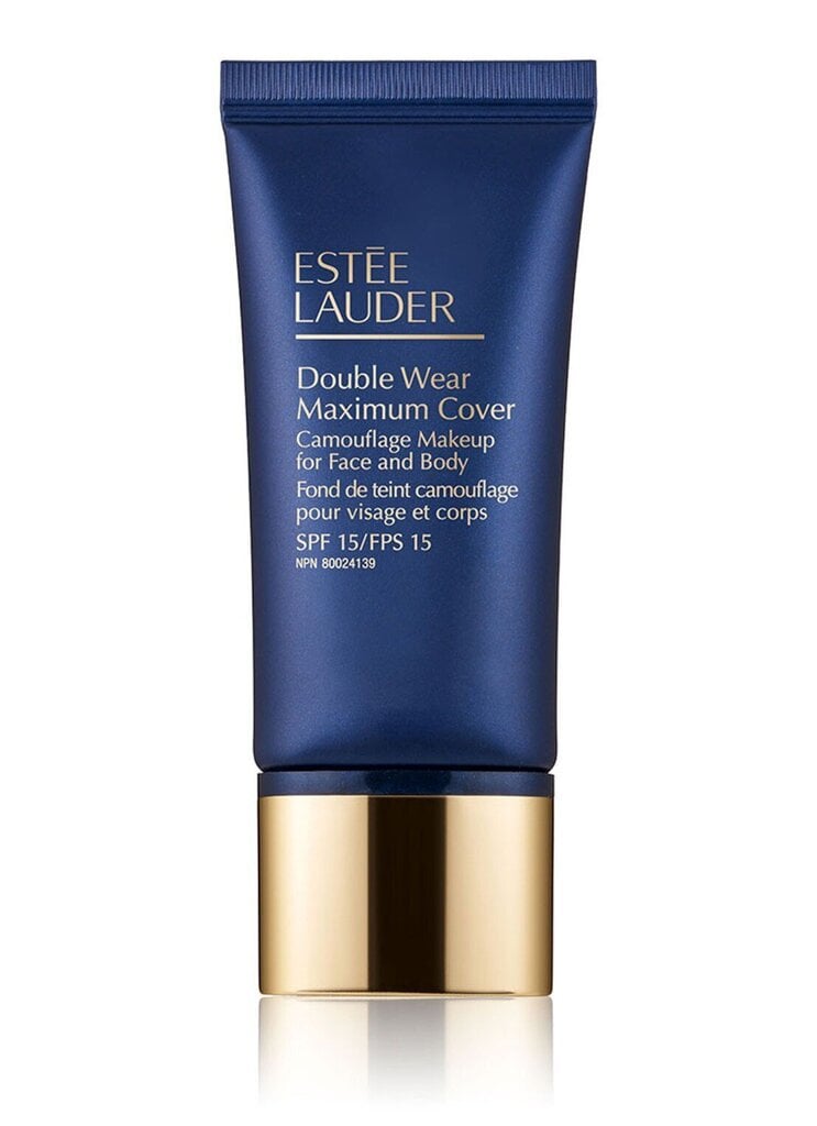 Grima bāze Estee Lauder Double Wear Maximum Cover Comouflage Makeup For Face And Body SPF15 30 ml, 2N1 Desert Beige cena un informācija | Grima bāzes, tonālie krēmi, pūderi | 220.lv
