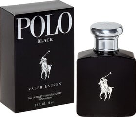 Tualetes ūdens Ralph Lauren Polo Black EDT vīriešiem 75 ml цена и информация | Мужские духи | 220.lv