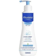 Увлажняющий лосьон для тела c дозатором для младенцев Mustela Hydra Bebe 300 мл цена и информация | Косметика для мам и детей | 220.lv