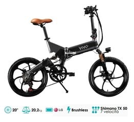 Elektrisks salokāms pilsētas velosipēds Vivo VF20H цена и информация | Электровелосипеды | 220.lv