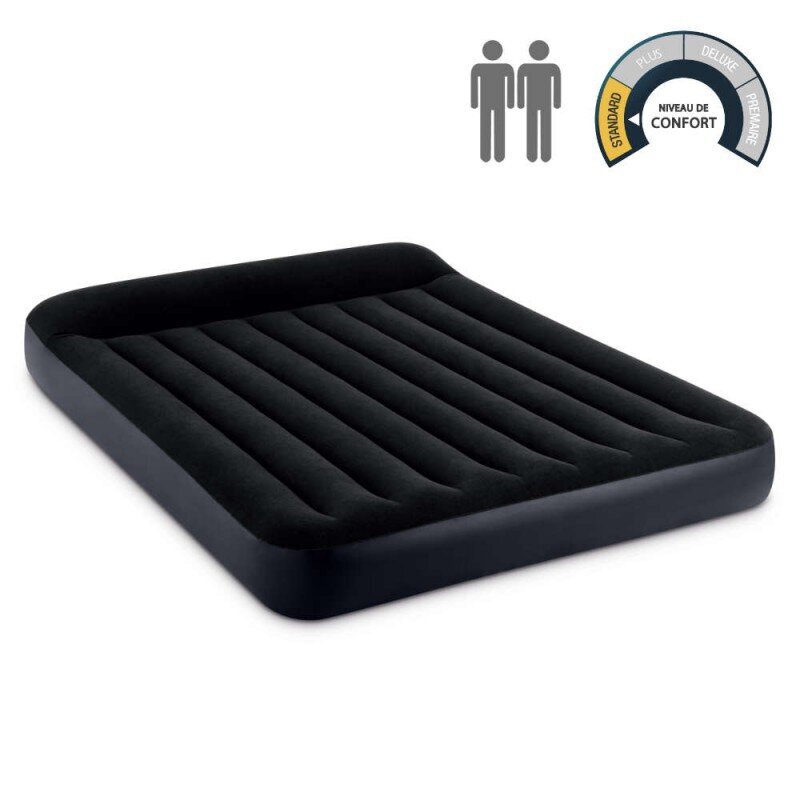 Piepūšamais matracis Intex Queen Dura-Beam Pillow Rest Classic Airbed, 152х203х25 cm cena un informācija | Piepūšamie matrači un mēbeles | 220.lv