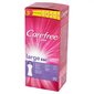 Higiēniskās paketes Carefree Large 20 gab. цена и информация | Tamponi, higiēniskās paketes, ieliktnīši | 220.lv