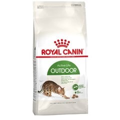 Royal Canin ārā kaķiem Outdoor, 0,4 kg cena un informācija | Sausā barība kaķiem | 220.lv