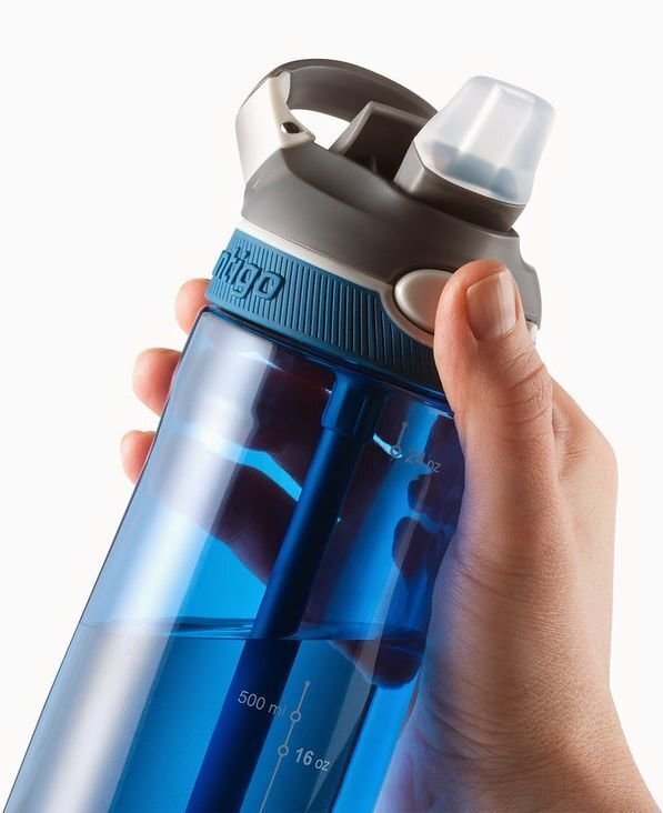 Pudele Contigo Ashland, 720 ml, zila cena un informācija | Ūdens pudeles | 220.lv