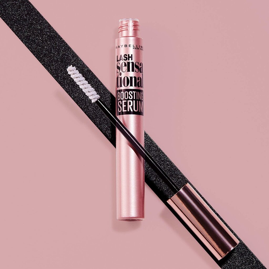 Skropstu serums Maybelline Lash Sensational Boosting 5.3 ml cena un informācija | Acu ēnas, skropstu tušas, zīmuļi, serumi | 220.lv