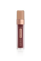 Šķidra lūpu krāsa L'Oreal Paris Les Chocolats Ultra Matte 7.6 ml, 868 Cacao Crush цена и информация | Помады, бальзамы, блеск для губ | 220.lv