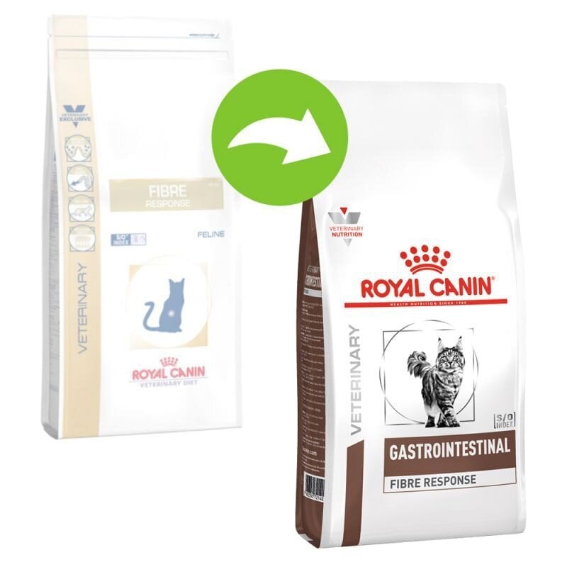 Royal Canin Cat fibre response, 4 kg цена и информация | Sausā barība kaķiem | 220.lv