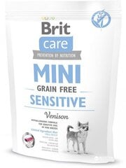 Brit Care sausā barība Mini Sensitive, 400 g cena un informācija | Sausā barība suņiem | 220.lv
