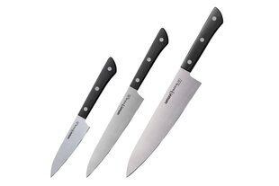 Samura Harakiri набор ножей, 3 части цена и информация | Ножи и аксессуары для них | 220.lv
