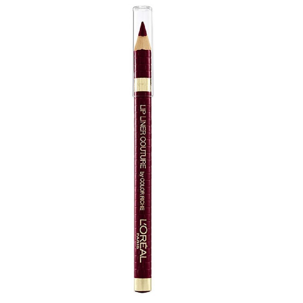 Lūpu kontūru zīmulis L'Oreal Lip Liner Couture By Color Richie 300 Velvet Robe 1 gab. цена и информация | Lūpu krāsas, balzāmi, spīdumi, vazelīns | 220.lv