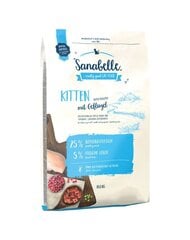 Sanabelle Kitten sausā barība kaķēniem, grūsnām un barojošām kaķenēm 10 kg цена и информация | Сухой корм для кошек | 220.lv