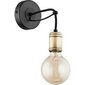 TK Lighting sienas lampa Qualle Black цена и информация | Sienas lampas | 220.lv