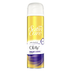 Skūšanās želeja sievietēm Gillette Satin Care Olay Violet Swirl 200 ml cena un informācija | Skūšanās piederumi, kosmētika | 220.lv