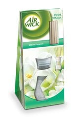 Smaržīgas nūjas AirWick Baltosios ziedi, 30 ml cena un informācija | Mājas aromāti | 220.lv