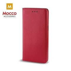 Mocco Smart Magnet telefonam Nokia 6.1 Plus, sarkans cena un informācija | Telefonu vāciņi, maciņi | 220.lv