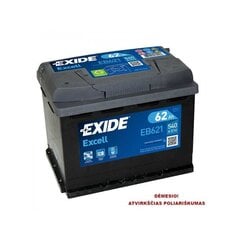 Akumulators EXIDE EB621 62 Ah 540 A cena un informācija | Akumulatori | 220.lv