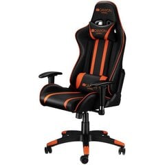 Spēļu krēsls Fobos CND-SGCH3, melns/oranžs цена и информация | Офисные кресла | 220.lv