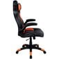 Spēļu krēsls Canyon Vigil CND-SGCH2, melns/oranžs cena un informācija | Biroja krēsli | 220.lv
