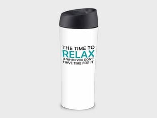 Ambition термо чашка Happy Relax, 400 мл цена и информация | Термосы, термокружки | 220.lv
