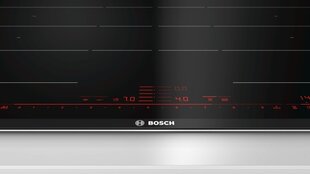 Варочная панель Bosch Serie 8 PXY875DE3E Черная Встраиваемая Керамика 4 зоны(ы) цена и информация | Варочные поверхности | 220.lv