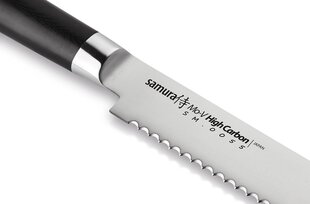 Samura MO-V Универсальный кухонный нож для Хлеба 9"/230mm из AUS 8 Японской стали 59 HRC цена и информация | Ножи и аксессуары для них | 220.lv