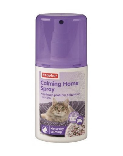 Beaphar nomierinošs sprejs Calming Home Spray, 125 ml cena un informācija | Kopšanas līdzekļi dzīvniekiem | 220.lv