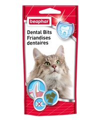 Beaphar Dental Bits подушечки для чистки зубов, 35 г цена и информация | Лакомства для кошек | 220.lv