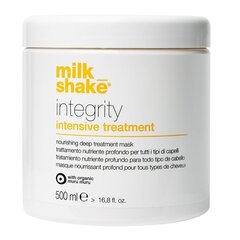Barojoša un atjaunojoša matu maska Milk Shake Integrity Intensive Treatment 500 ml cena un informācija | Matu uzlabošanai | 220.lv