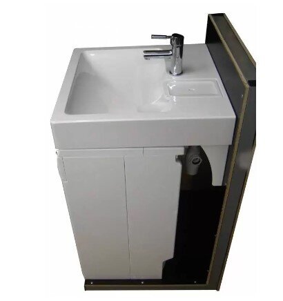 Izlietne PAA Claro 60x60 cm, montējama virs veļas mašīnas cena un informācija | Izlietnes | 220.lv