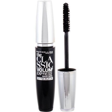 Apjomu piešķiroša skropstu tuša Maybelline Classic Volum Express 10 ml, Extra Black цена и информация | Acu ēnas, skropstu tušas, zīmuļi, serumi | 220.lv