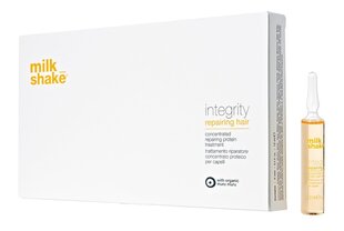 Atjaunojošas ampulas krāsotiem matiem Milk Shake Integrity Repairing Hair 8 x 12 ml cena un informācija | Kosmētika matu stiprināšanai | 220.lv