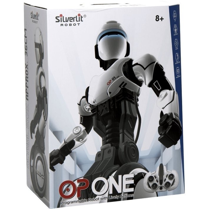 Interaktīvs robots Silverlit O.P. One cena un informācija | Rotaļlietas zēniem | 220.lv