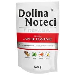 Dolina Noteci Premium ar liellopa gaļu, 500 g цена и информация | Консервы для собак | 220.lv