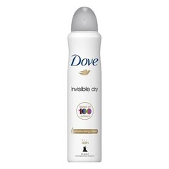 Дезодорант аэрозоль Dove Invisible Dry 48h 250 мл цена и информация | Дезодоранты | 220.lv