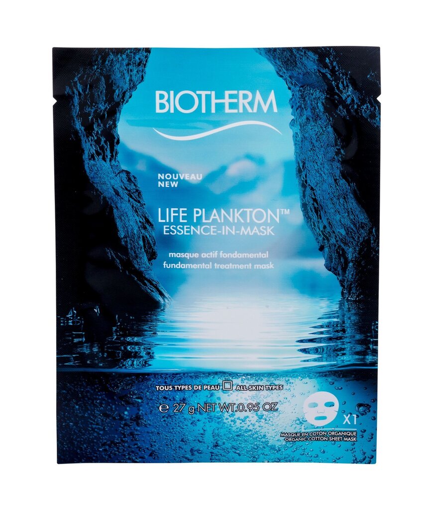 Sejas maska Biotherm Life Plankton Essence 27 g cena un informācija | Sejas maskas, acu maskas | 220.lv