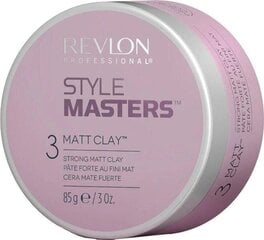 Stipras fiksācijas matu vasks ar matētu efektu Revlon Professional Style Masters Matt Clay 3 85 g cena un informācija | Matu veidošanas līdzekļi | 220.lv