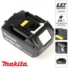 Akumulators Makita BL1850 18 V цена и информация | Шуруповерты, дрели | 220.lv