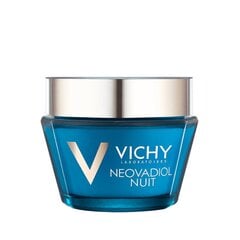 Inovatīvais ādas nakts krēms nobriedušai ādai Vichy Neovadiol Compensating Complex Night 50 ml цена и информация | Кремы для лица | 220.lv