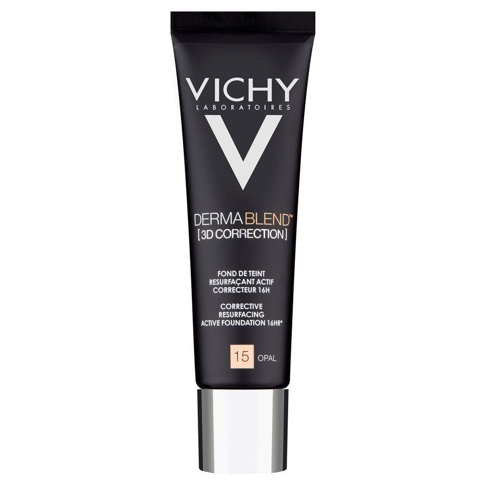 Maskējoša grima bāze Vichy Vichy Dermablend 3D 30 ml, 15 Opal, 15 Opal cena un informācija | Grima bāzes, tonālie krēmi, pūderi | 220.lv