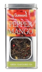 Gurman's Pepper Mango, ароматный зелёный чай, 70 г цена и информация | Чай | 220.lv