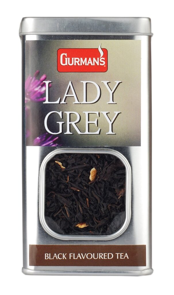 Gurman's Lady Grey, melnā aromātiskā tēja, 70 g cena un informācija | Tēja | 220.lv