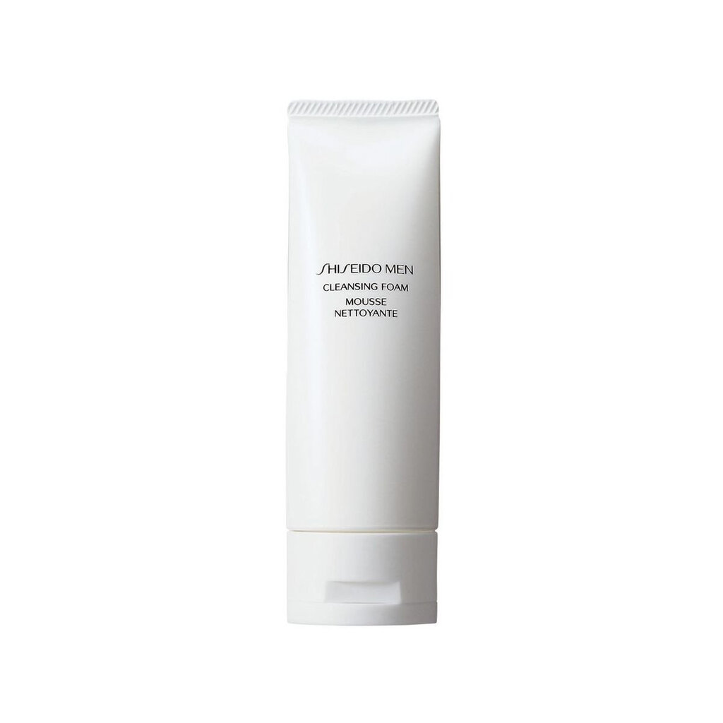 Tīrošās sejas putas vīriešiem Shiseido Men Cleansing Foam 125 ml цена и информация | Sejas ādas kopšana | 220.lv