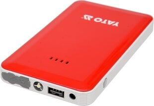 Зарядной многофункциональный портативный аккумулятор Powerbank Li-Po 7500 mAh Yato YT-83080 цена и информация | Зарядные устройства для аккумуляторов | 220.lv