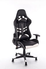 Spēļu krēsls 9206, melns/balts cena un informācija | Biroja krēsli | 220.lv