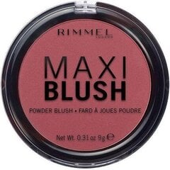 Vaigu sārtumi Rimmel Powder Blush Maxi, 003 Wild Card, 9 g цена и информация | Бронзеры (бронзаторы), румяна | 220.lv