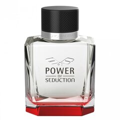 Tualetes ūdens Antonio Banderas Power of Seduction EDT vīriešiem 100 ml, Testeris cena un informācija | Vīriešu smaržas | 220.lv